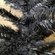 image 2 of 5ft (150cm) Black Pencil Pine Christmas Tree with 236 Tips