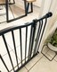 image 10 of Safetots Curved Top Safety Gate, 171cm - 180cm, Matt Black, Pressure Fit Stair Gate, Baby Gate for Doors Hallways and Spaces, Safety Barrier, Easy Installation