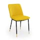 image 2 of Celeste Premium Mustard Dining Chairs - Set of 2