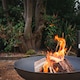 image 7 of Harbour Housewares Cast Iron Garden Fire Pit - 100cm - Grey