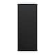 image 4 of FWStyle Stora 2 Door 2 Drawer Combination Wardrobe - Matt Black Black