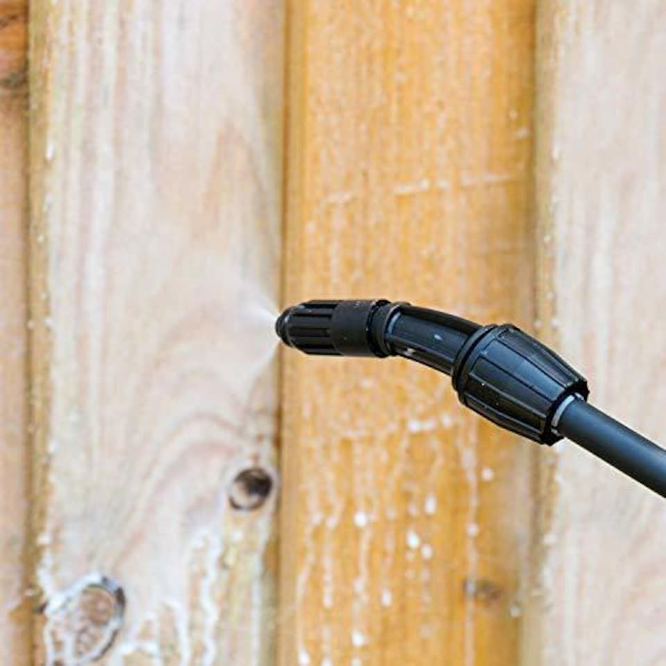 image 1 of Roxil Wood Cleaning & Protection Sprayer Kit 25m² - Wood Sealer & Cleaner for Outdoor Decking, Shed, Fence, Garden Furniture