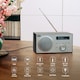 image 2 of DAB/DAB+/FM Radio Dual Mode Alarm Clock Bluetooth Speaker - August MB420B