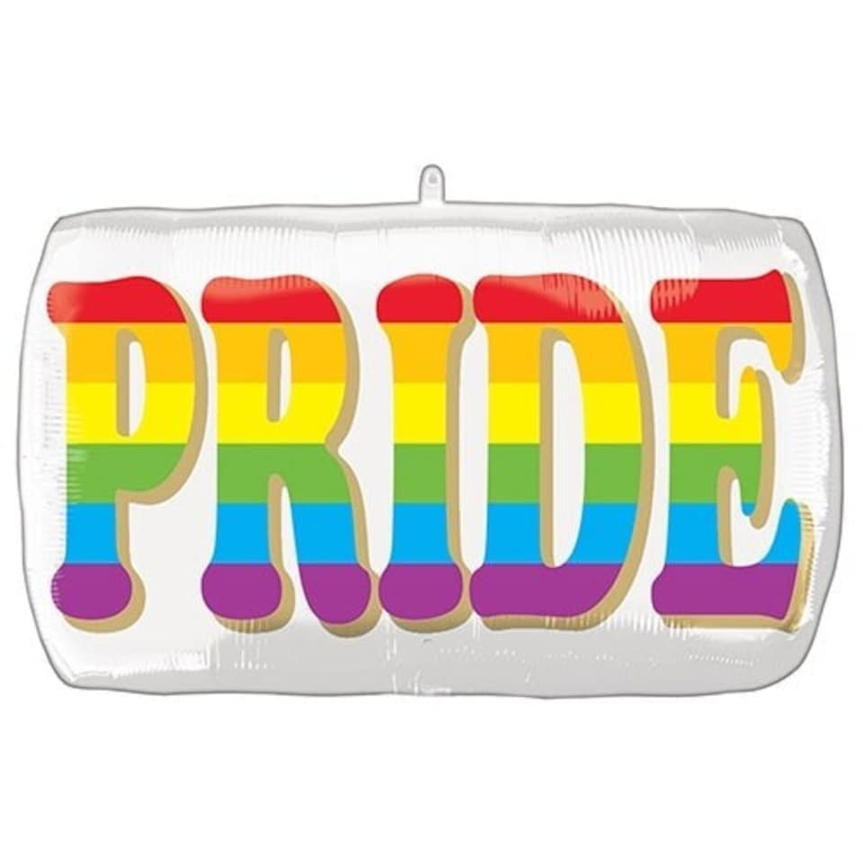 Pride Rainbow Helium Foil Giant Balloon 71cm / 28 in