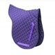 image 3 of Rhinegold Cotton Quilted Numnah Blue | Size: Full
Colour: Navy Blue