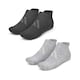 image 2 of Adidas Studio Grip Socks — Cotton-blend, Silicone-Grip Non-Slip Socks for Yoga, Pilates and Studio Workouts. | Multi | Grey | L