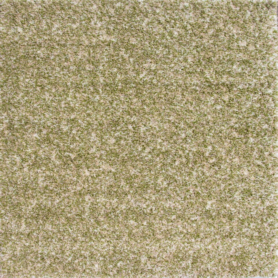 image 1 of KUKOON Fern Green Beige Mottled Shaggy Living Room Area Rug 160cm x 230cm Green