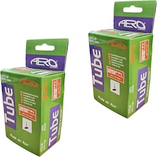 Aero Sport Set x 2 Butyl Rubber Bike Inner Tube 27.5",28",29" x 40/60-584/635 Presta Valve