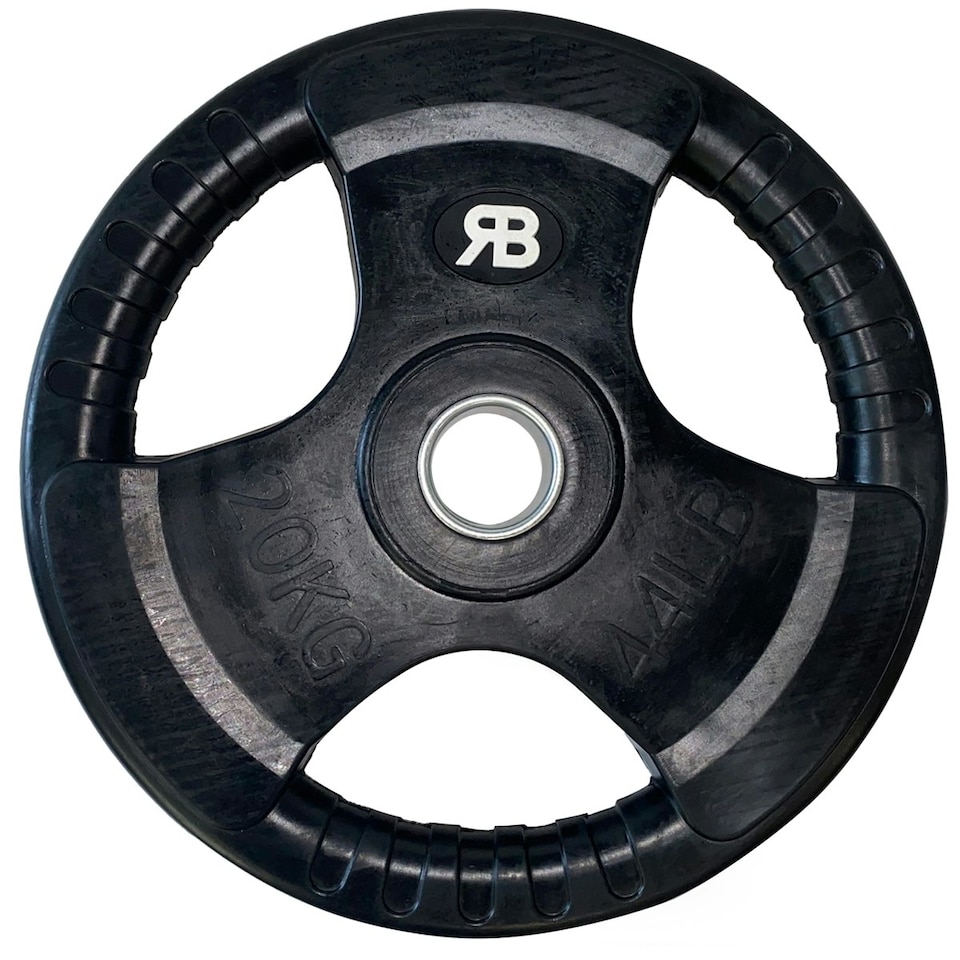 image 1 of Northern Tri-Grip Olympic Weight Plates Pair - 20Kg x 2