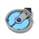 image 5 of Cat Mate Five-meal Automatic Pet Feeder with Stainless Steel Bowl Inserts (C500) - Anthracite Grey Grey