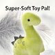 image 10 of Green Diplodocus 16cm Plush - Oh So Soft Cute Fabric Dinosaur Toy
