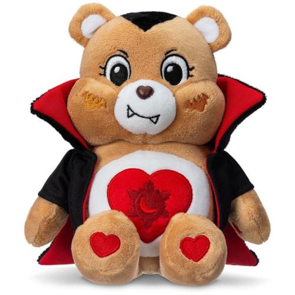 Care Bears 22cm Plush - Universal Monsters - Tenderheart as Dracula