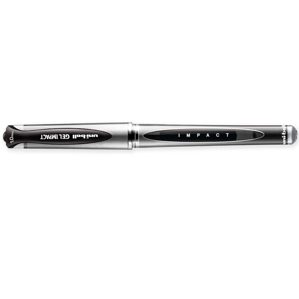 image 1 of Uni-Ball UM-153S Gel Impact Broad Rollerball Pen 1.0mm Pack of 12