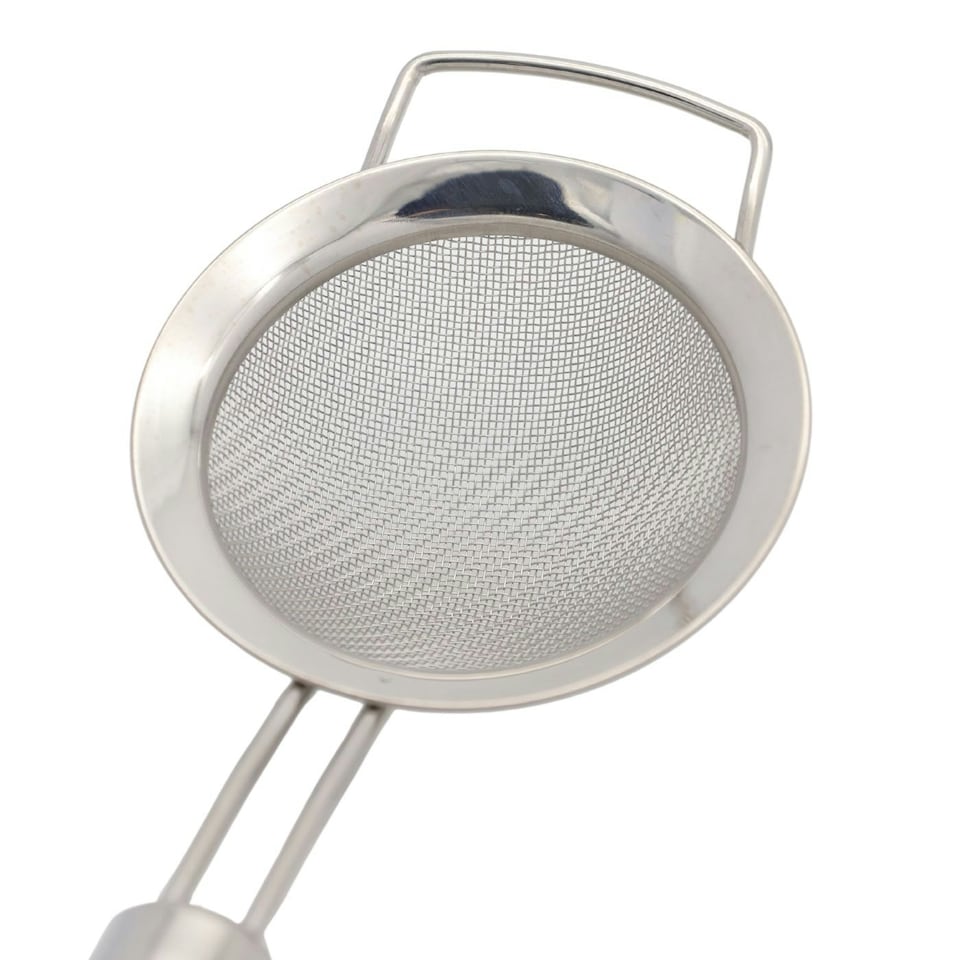 image 1 of Buckingham Stainless Steel Fine Mesh Sieve 8 cm with Cook's Handle