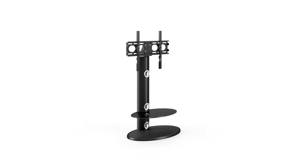 image 1 of Argon TV-Stand with Bracket Black | Black | Black | One Size | 46