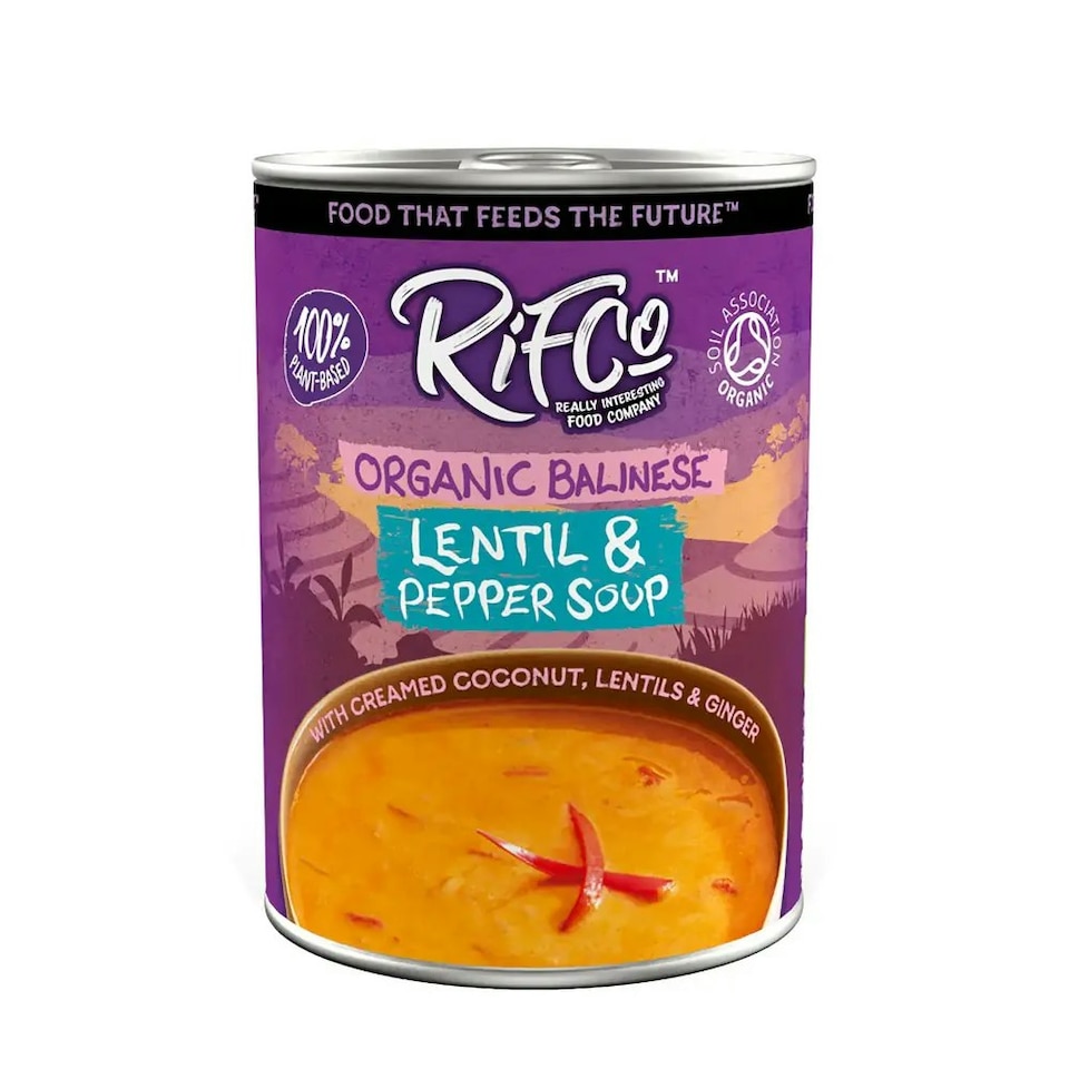 Organic Balinese Lentil and Pepper Soup 400g (RIFCo)