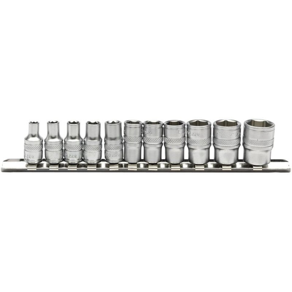 1/4" 11Pc Imperial Socket Rail - 16488