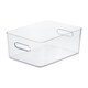 image 1 of SmartStore Compact Clear Storage Box Transparent & BPA Free, Large - 15.4 Litres