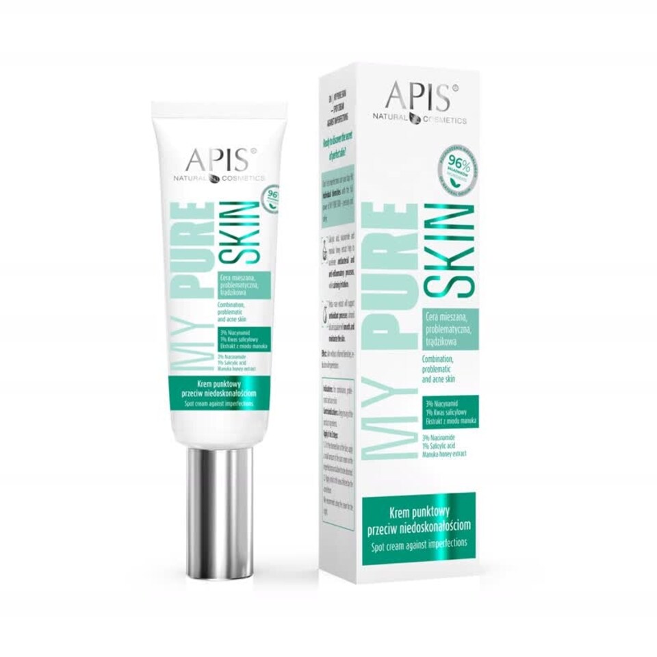 image 1 of Apis My Pure Skin Spot Cream Against Imperfections 15ml