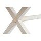 image 5 of Dining Table DKD Home Decor White Metal Mango wood 180 x 90 x 76 cm N/A