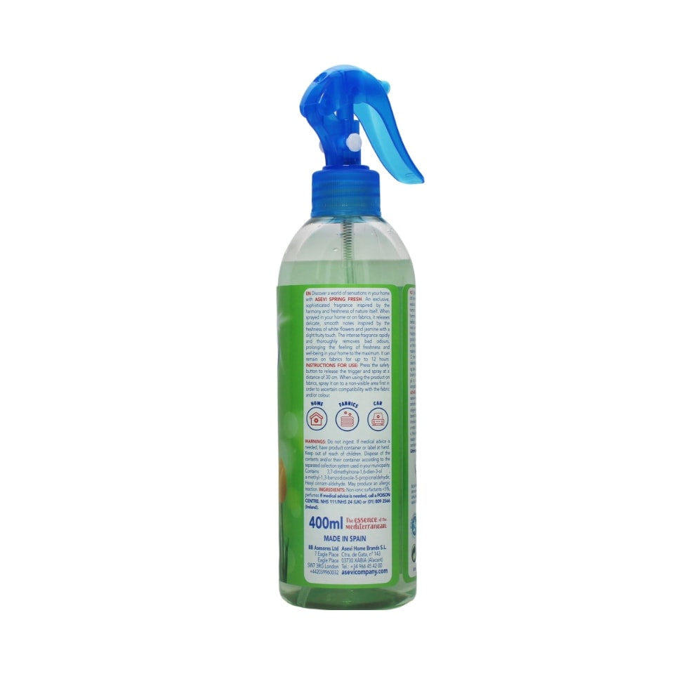 image 1 of Asevi Spanish Cleaning 5x400ml Air Freshener Spring