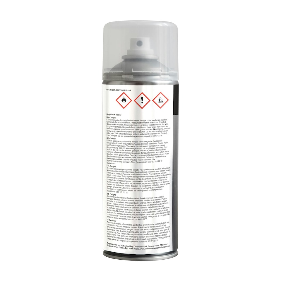 image 1 of Jenolite Stop Leak Waterproof Sealer Spray - White - 400ml