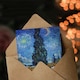 image 3 of Vincent van Gogh Art Card Road with Cypress and Star