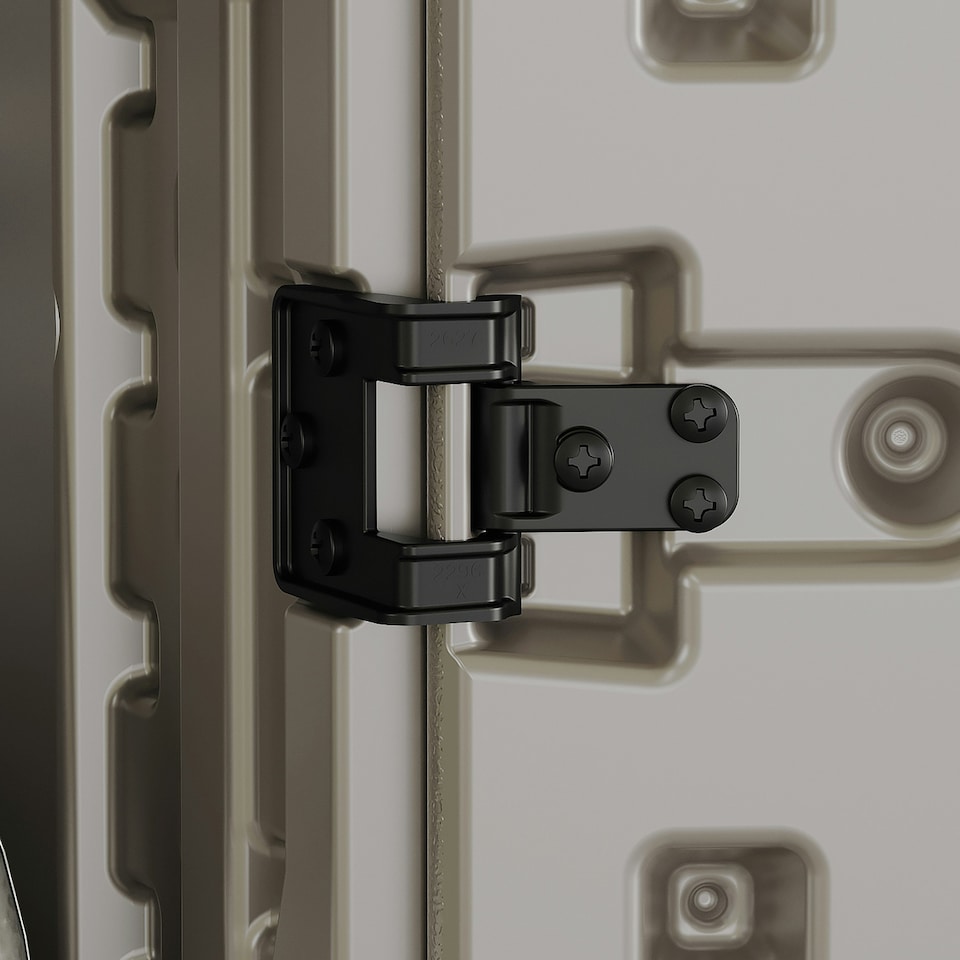 image 1 of Suncast Haven Tall Storage Cabinet Grey