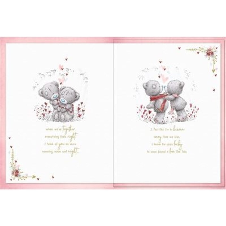 image 1 of Me To You Bear Amazing Fiancee Valentine's Day Boxed Card