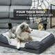 image 5 of PawHut Dog Bed Calming Pet Bed Dog Mattress for Medium Dogs - Charcoal Grey