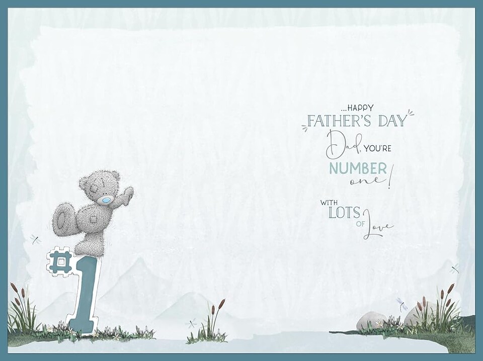 image 1 of Bear Storyboard Dad Father's Day Card