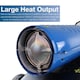 image 3 of Hyundai 215,000 / 63kW Diesel or Kerosene Space Heater, 1500m3 Coverage, Thermostat for Garage, Workshop| HY215DKH