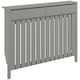 image 1 of HOMCOM Large Radiator Cover with Drawers and Vertical Slats 119 x 19 x 93 cm