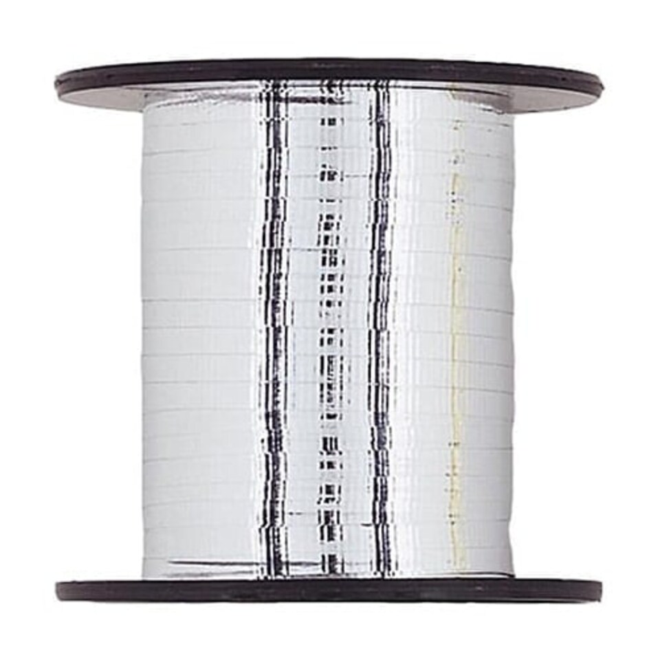 Silver Metallic Curling Ribbon - 250 yd / 228.6m