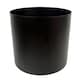 image 1 of Leaf Metal Planter Plant Pot Black 20 x 18cm | Black