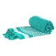 image 1 of Nicola Spring Deluxe Cotton Turkish Bath Towel - Turquoise | Green | Turquoise