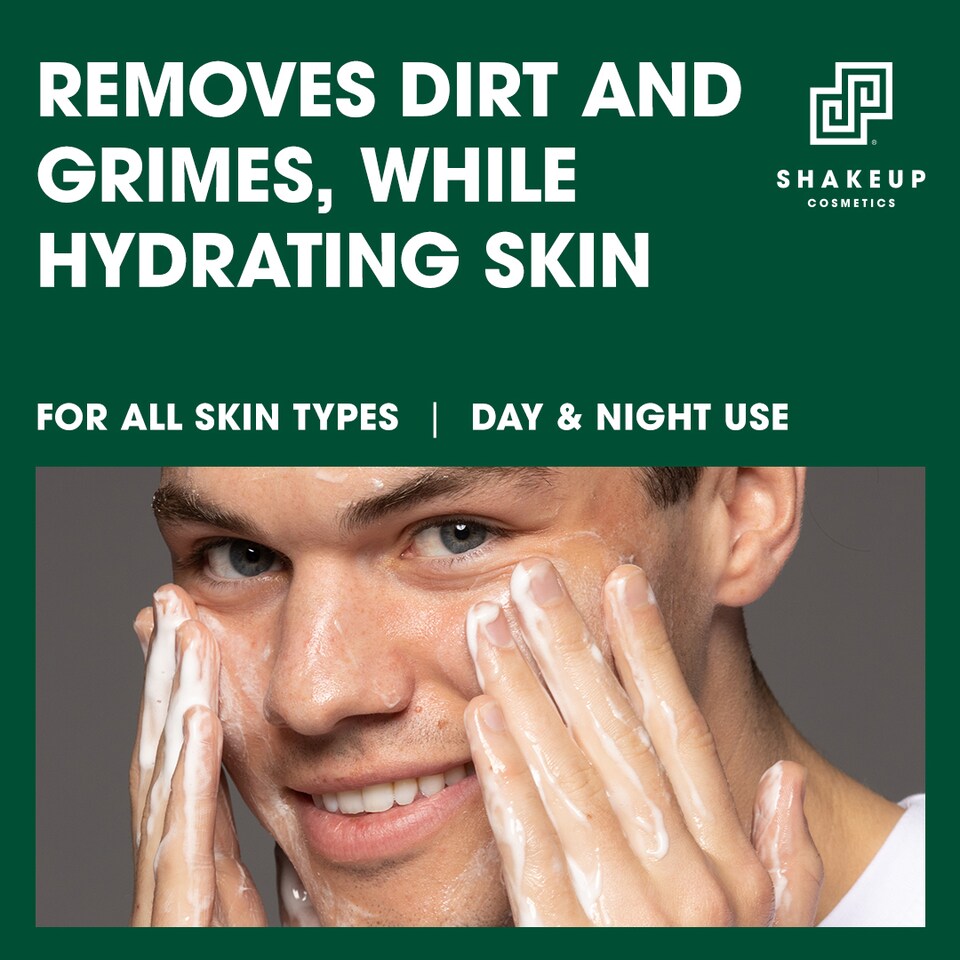 image 1 of Shakeup Cosmetics FACE 4WARD Multi-Action Daily Face Wash - 125ml