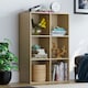 image 1 of Vida Designs Durham 2x3 Cube Storage Bookcase Display Unit, Oak