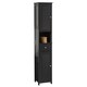 image 1 of SoBuy FRG236-DG,Tall Bathroom Storage Cabinet with 2 Shutter Doors | Grey | Grey | 1