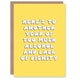 image 1 of Another Year Lack Dignity Fun Joke Humour Her Funny Birthday Card