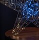 image 6 of 55cm Light up Double Star Silhouette Christmas Decoration with 240 Cool & Warm White LEDs