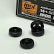 image 1 of BNDS Custom Wheel Parts Wheel and Tyre Set Flat Black 1:64 MOT Hobby BC26403SFB