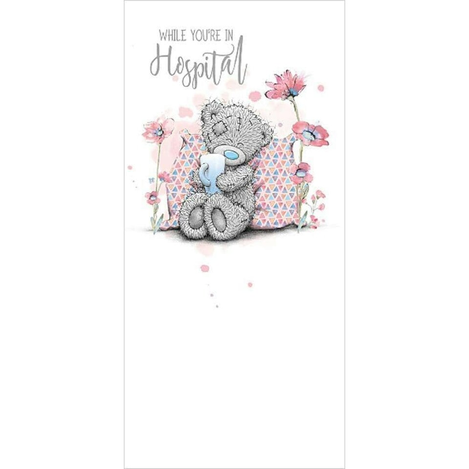 image 1 of Me To You Bear While You're In Hospital Card