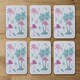 image 2 of Palm & Flamingo (Coaster)