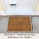 image 5 of Coir Door Mat Heavy Duty Non-Slip - 2m x 1.25m - 17mm Thick Entrance Matting | Brown | 2M x 1.25M | 1