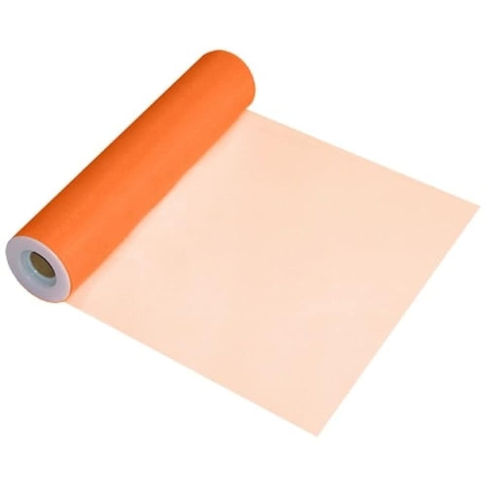 Orange Finesse Tulle Roll 23m x 30cm