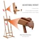 image 4 of Vinsetto H-Frame Studio Easel Height Adjustable with Canvas Holder