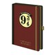 image 1 of Harry Potter Platform 9 3/4 A5 Notebook - Maroon - One Size