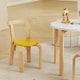 image 9 of AIYAPLAY 5 Piece Kids Table and Chairs Set, Wooden Toddler Table and Chairs Set for Playroom, Nursery, Classroom, for Arts, Crafts, Read, Draw, Aged 3-8 Years, Multicoloured