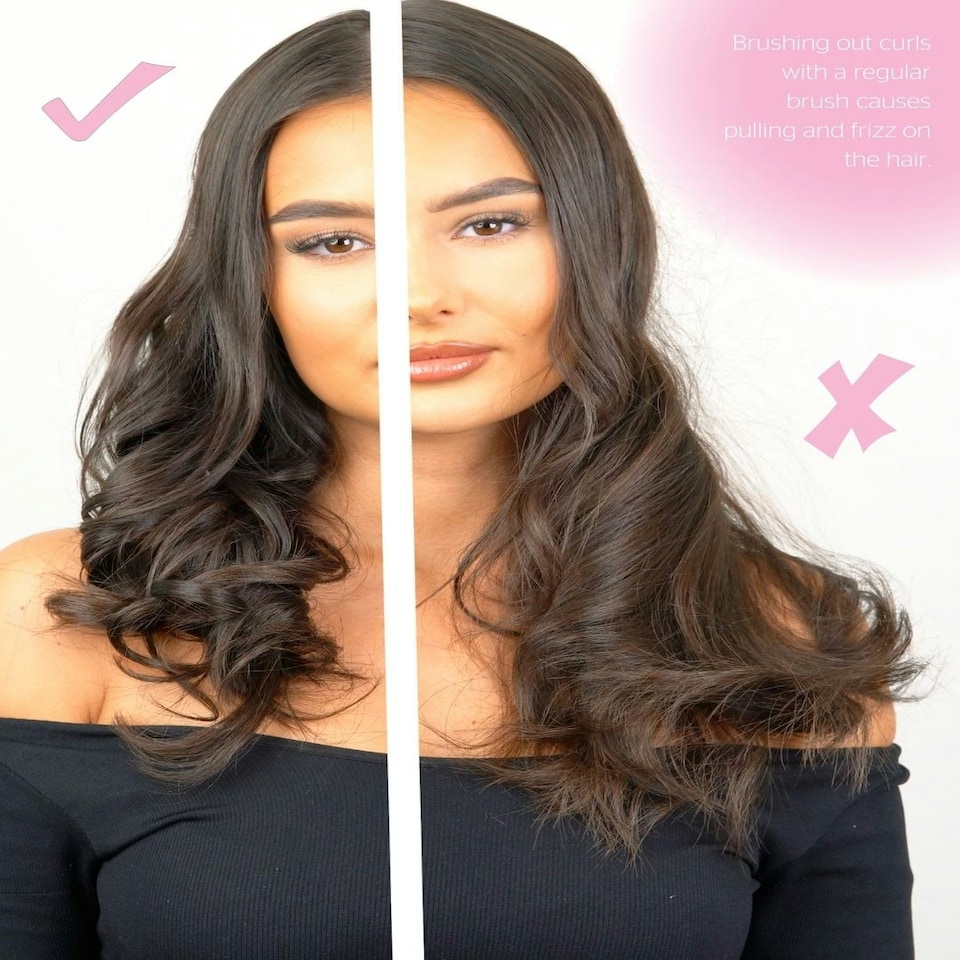 image 1 of Brushworks Smoothing Curl Comb